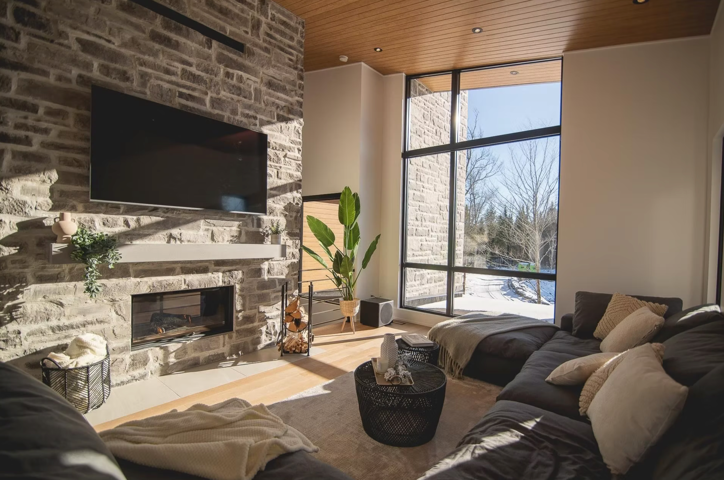 Ledge/Cobble Stone Veneer - Ash - Flat - Large Box (100 SF)