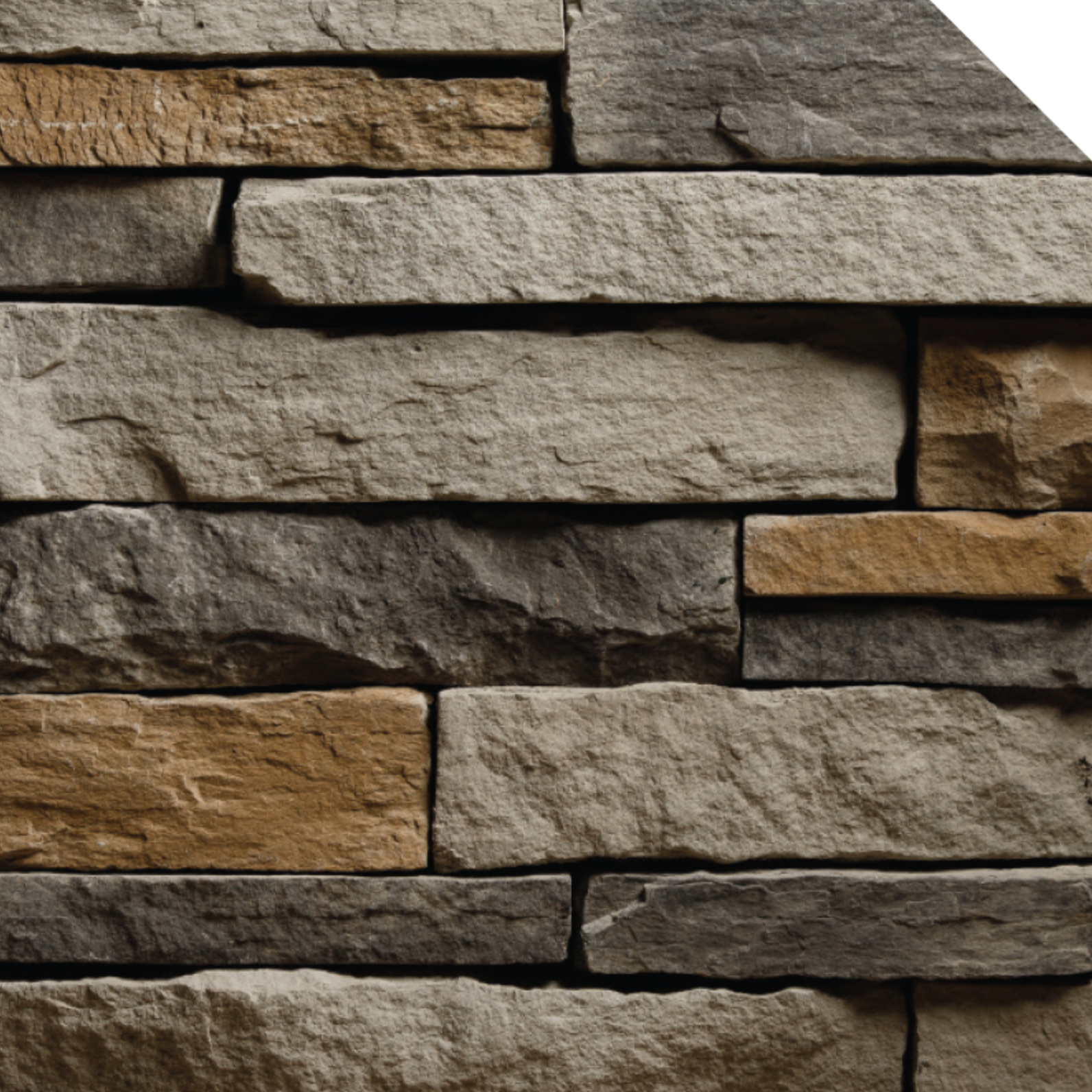 Ledge Stone Veneer - Bala - Flat - Large Box (100 SF)
