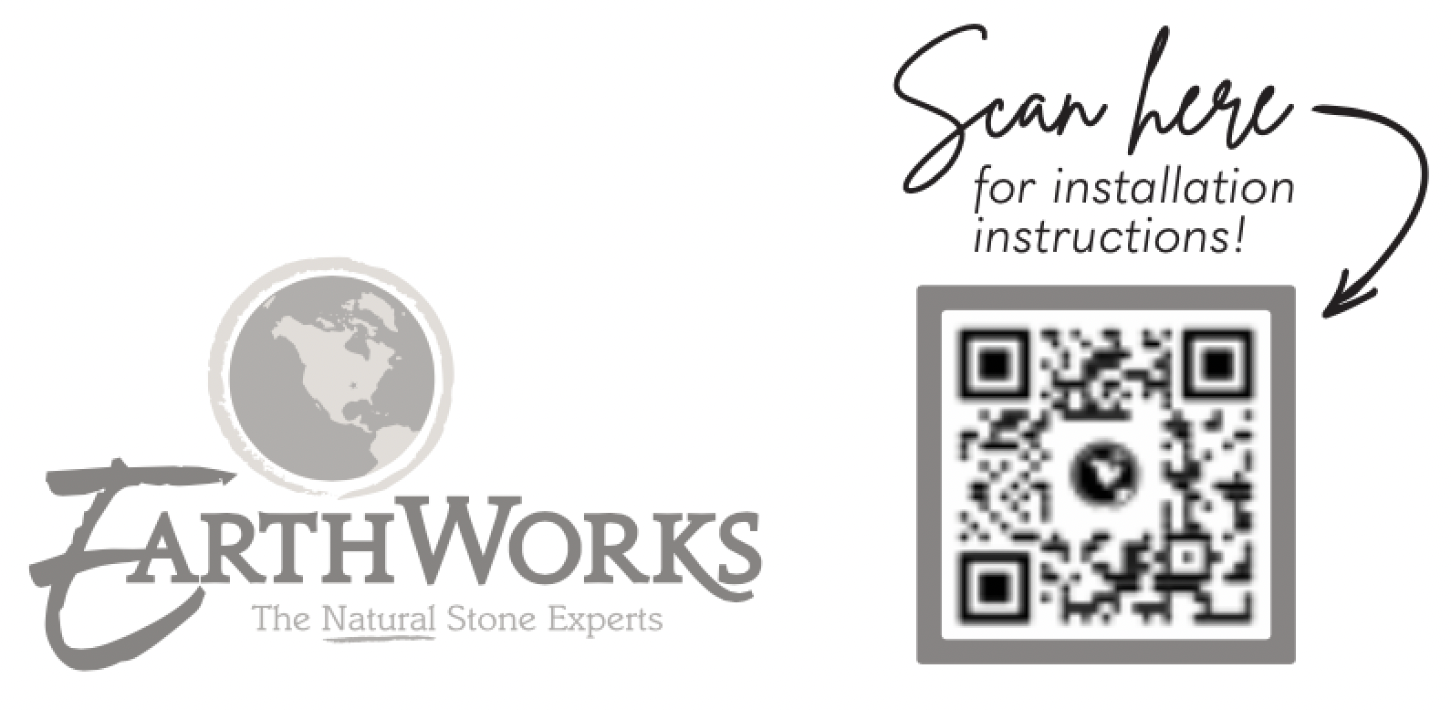 Natural Craft Screw-On Stone - Graphite - Flat - Small Box (6 SF)