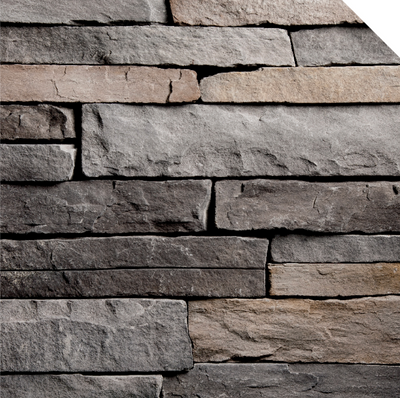 Ledge Stone Veneer - Silverstone - Flat - Large Box (100 SF)