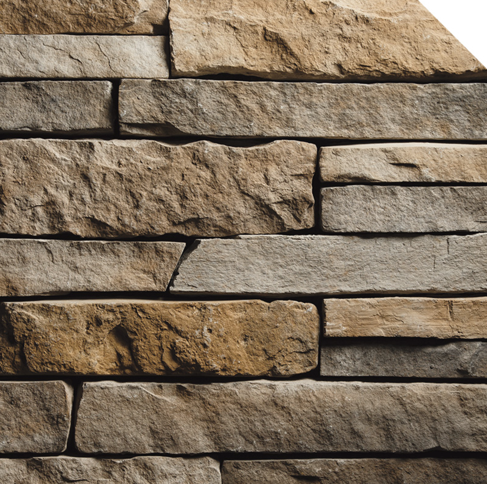 Ledge Stone Veneer - Telluride - Flat - Large Box (100 SF)