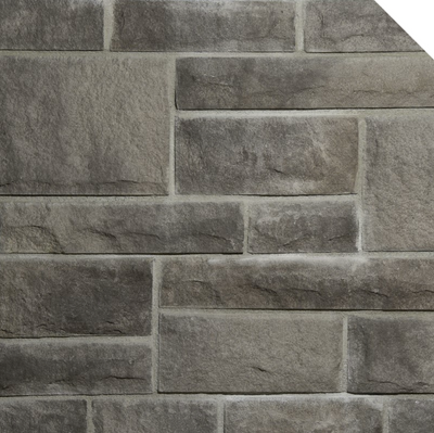 Limestone Veneer - Ash - Flat - Large Box (120 SF)