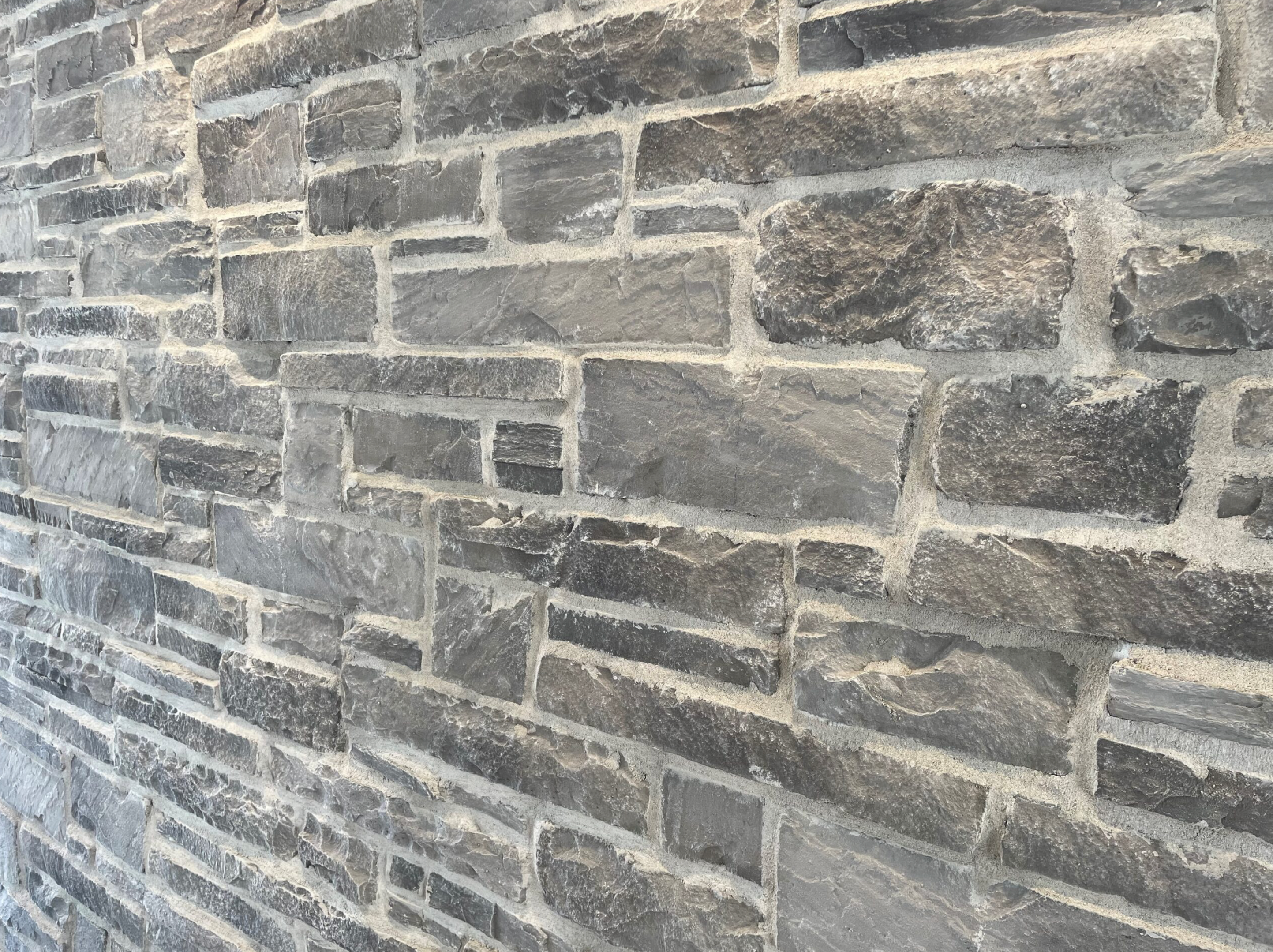 Ledge/Cobble Stone Veneer - Ash - Flat - Large Box (100 SF)
