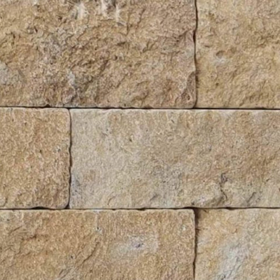 Natural Craft Screw-On Stone - Mojave Sunrise - Flat - Small Box (6 SF) natural stone thin veneer veneer — real US-quarried natural stone