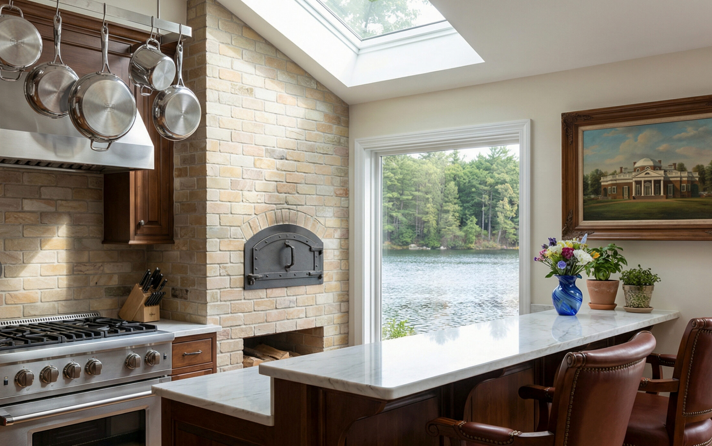 Natural Stone Thin Brick Veneer - Myrtlewood - Flat - Large Crate (240 SF)