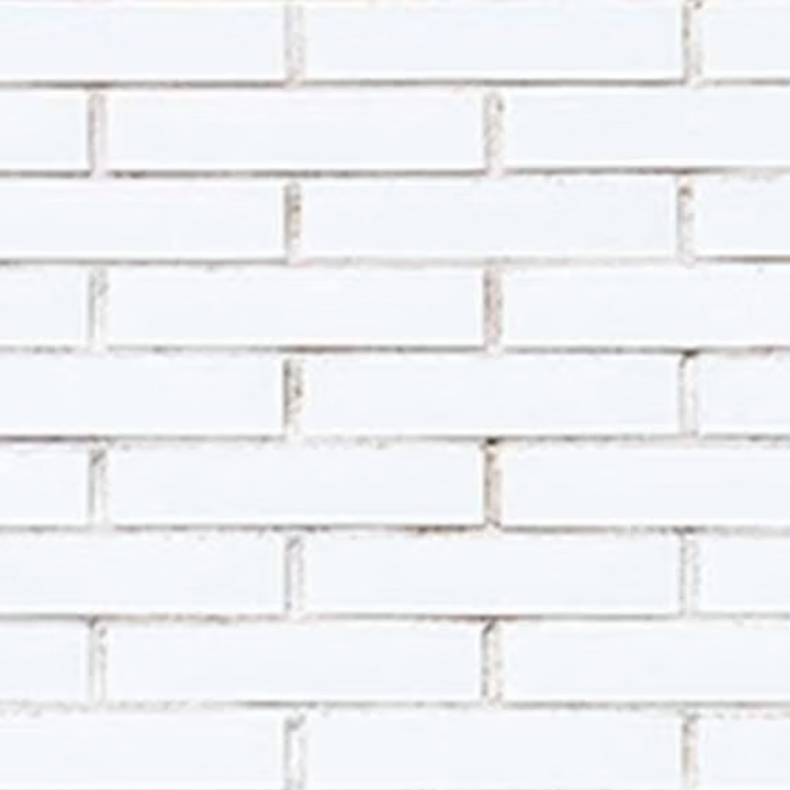 Thin Clay Brick Veneer - Snowfall - Flat - Small Box (8 SF)
