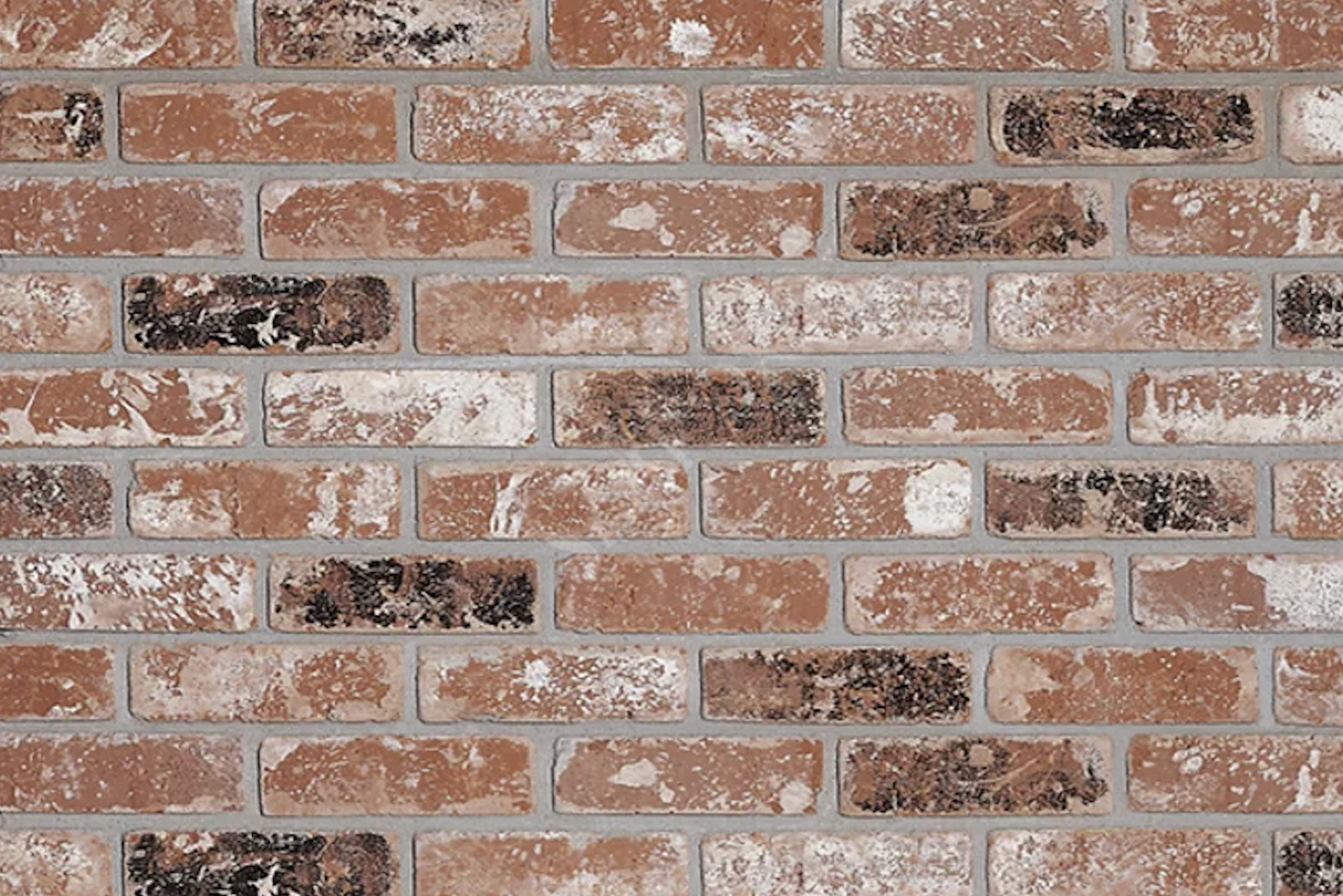 Thin Clay Brick Veneer - Sacramento Rustic - Flat - Small Box (8 SF)