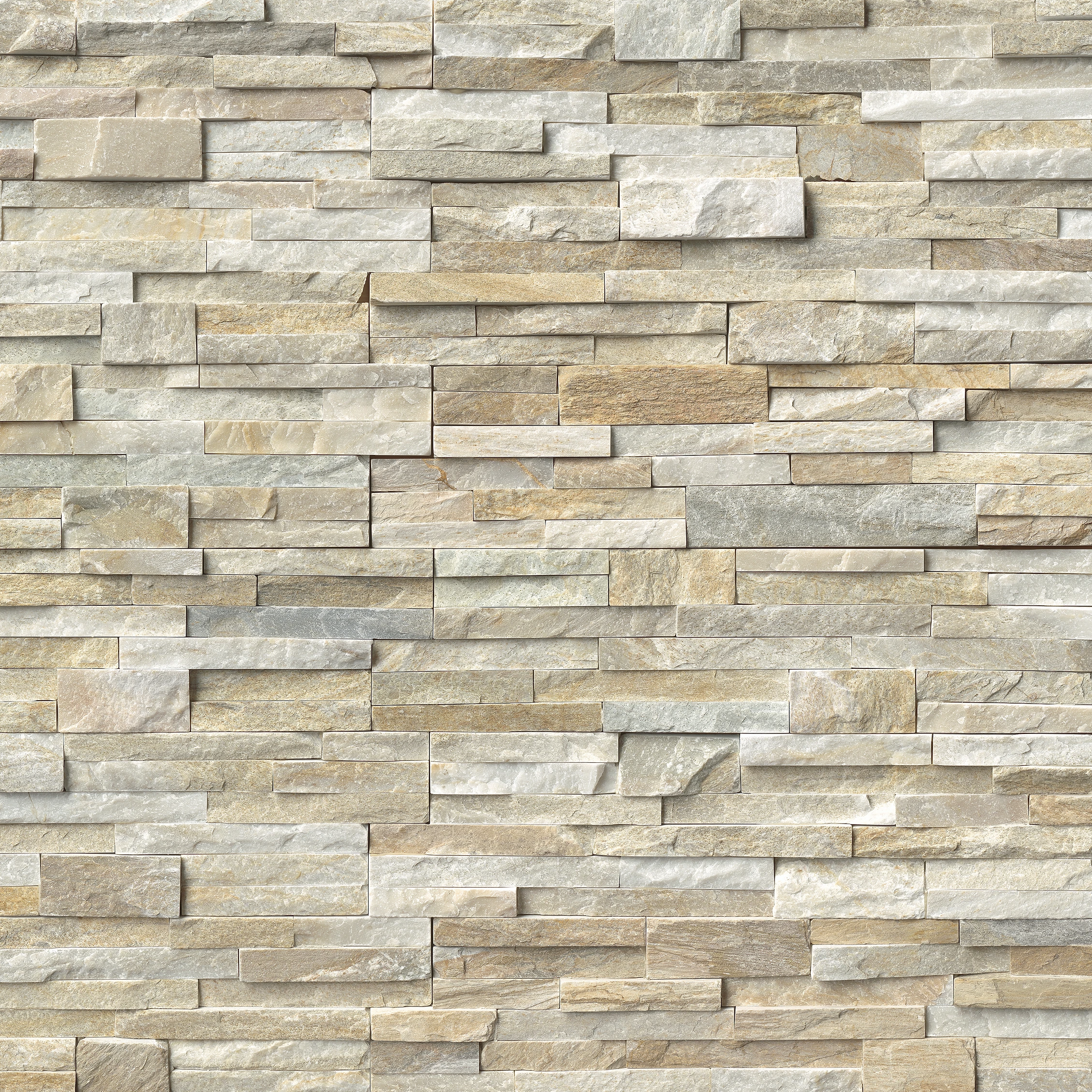 StoneRox Natural Stone Panels - Greyish Pearl - Flat - (6 SF/Box)