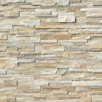 StoneRox Natural Stone Panels - Greyish Pearl - Flat - (6 SF/Box)