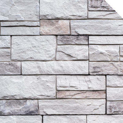 Vena CastleRock Screw-On Stone Panels - Titanium - Flat - Large Box (110 SF)