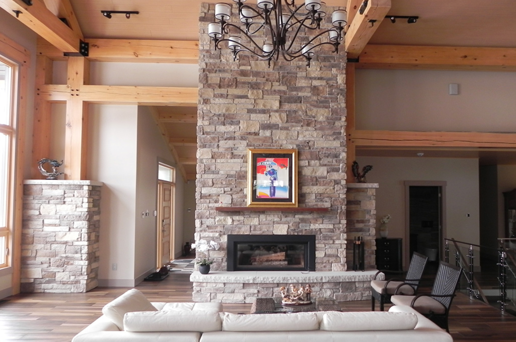Ledge/Cobble Stone Veneer - Walnut - Flat - Large Box (100 SF)