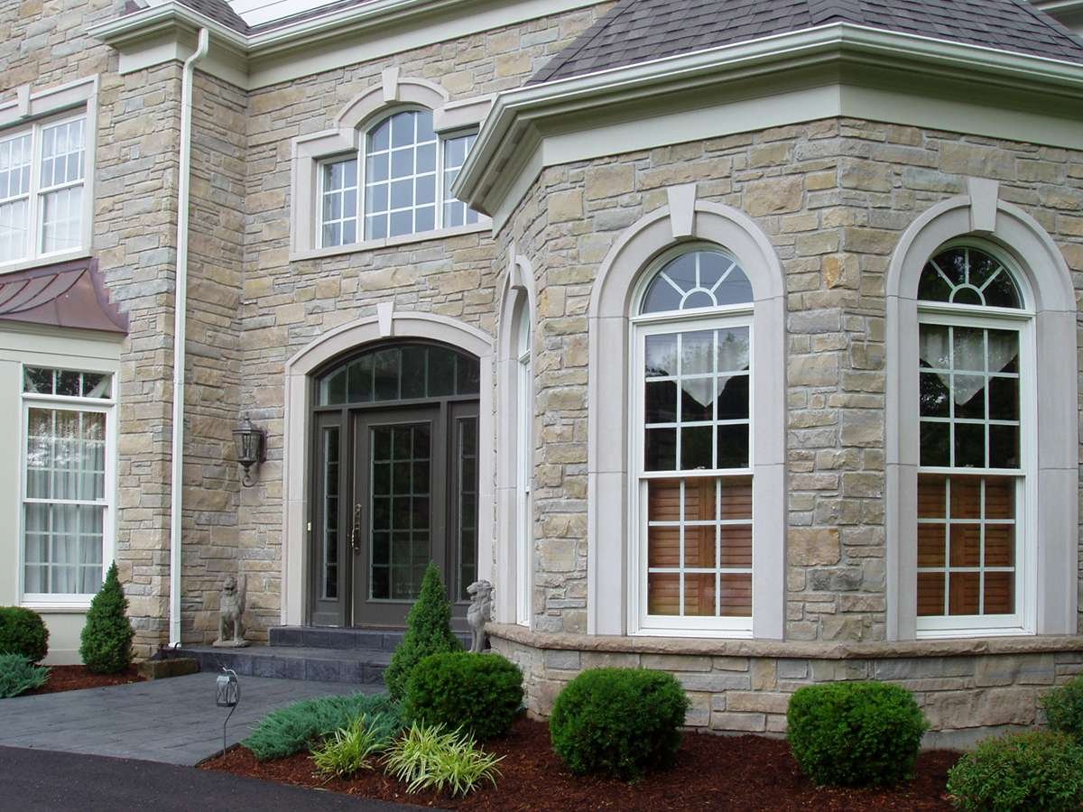 Driftstone Rustic Random Heights natural stone project