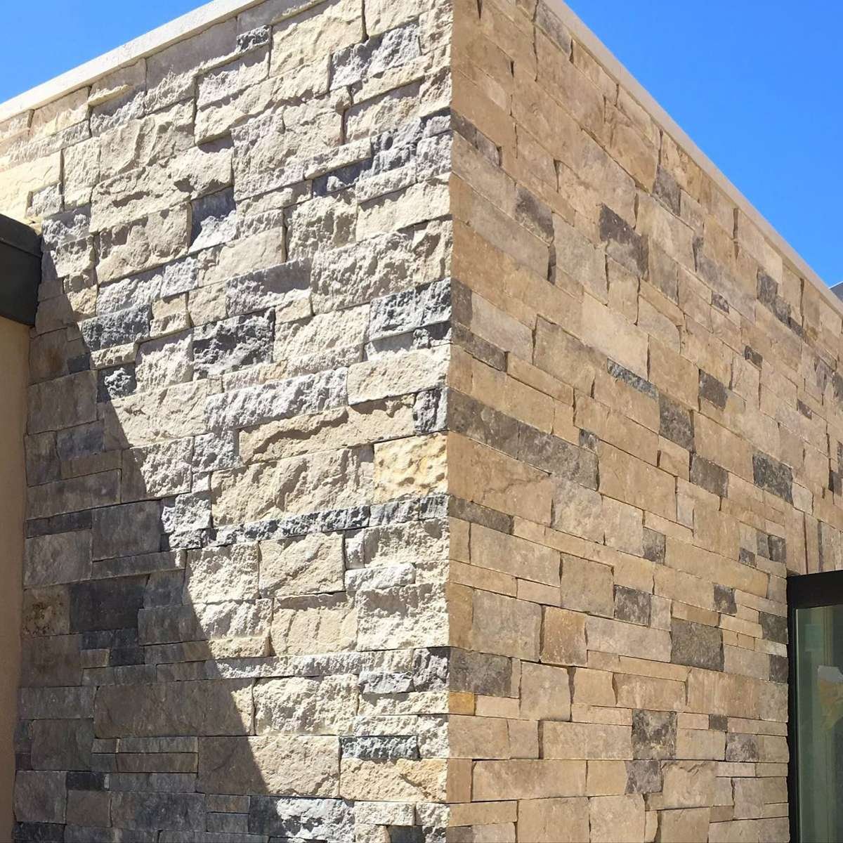 Frontier Drystack natural stone project