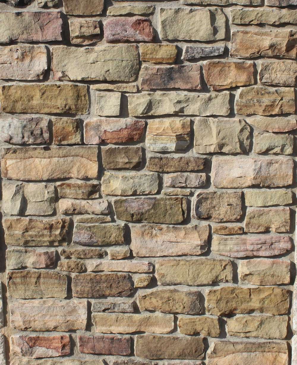 Highland Fieldstone installed stone wall