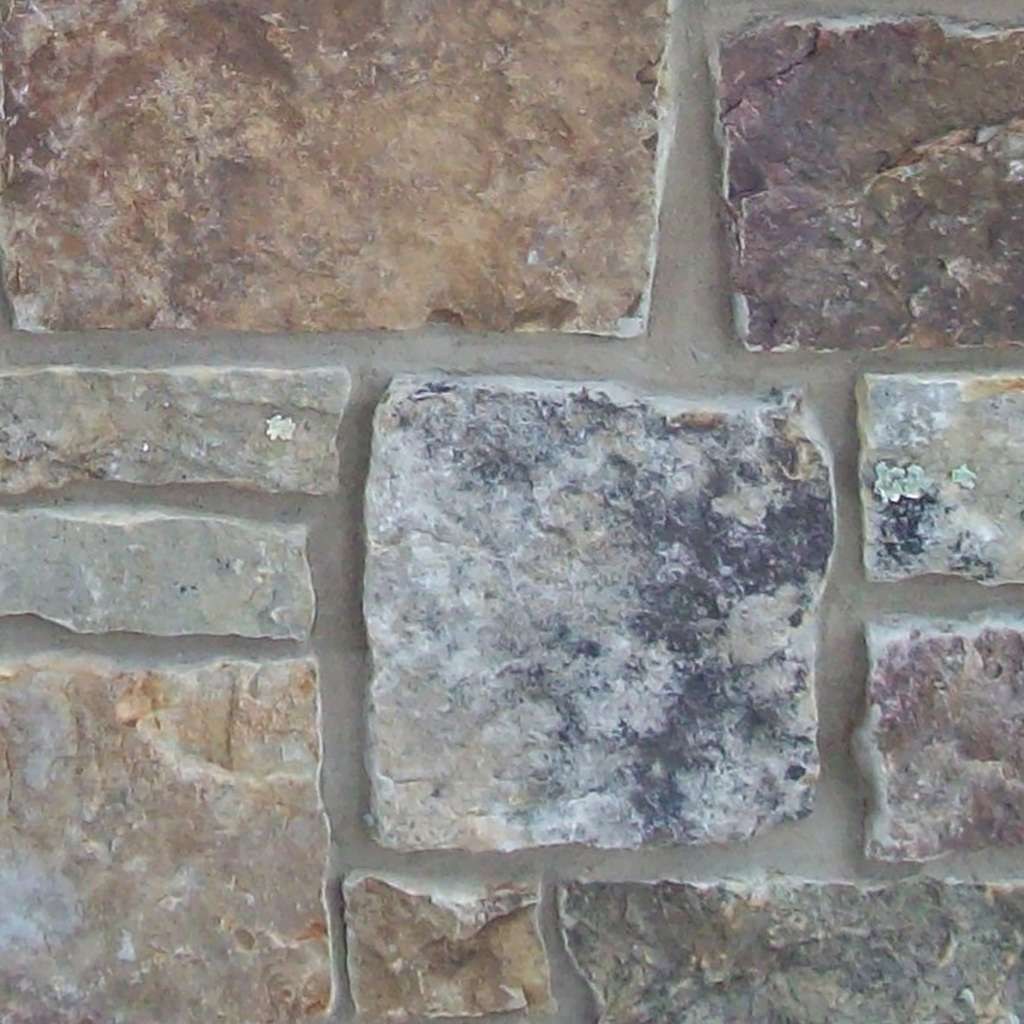 Highland Fieldstone Recs & Squares natural sandstone full bed building stone — Earthworks Weathered Fieldstone Recs & Squares