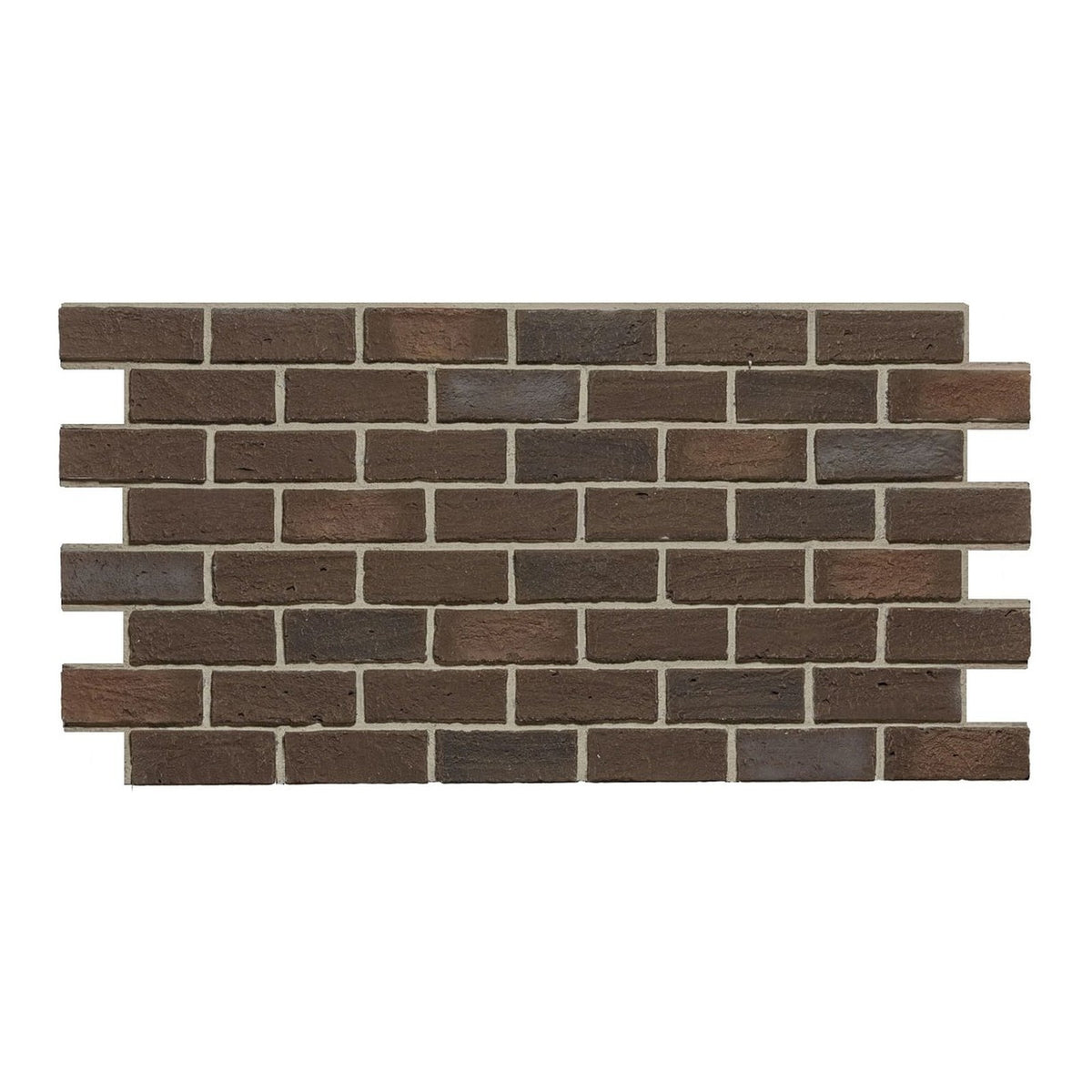 HourWall Classic Brick Panel in Cellar Brown