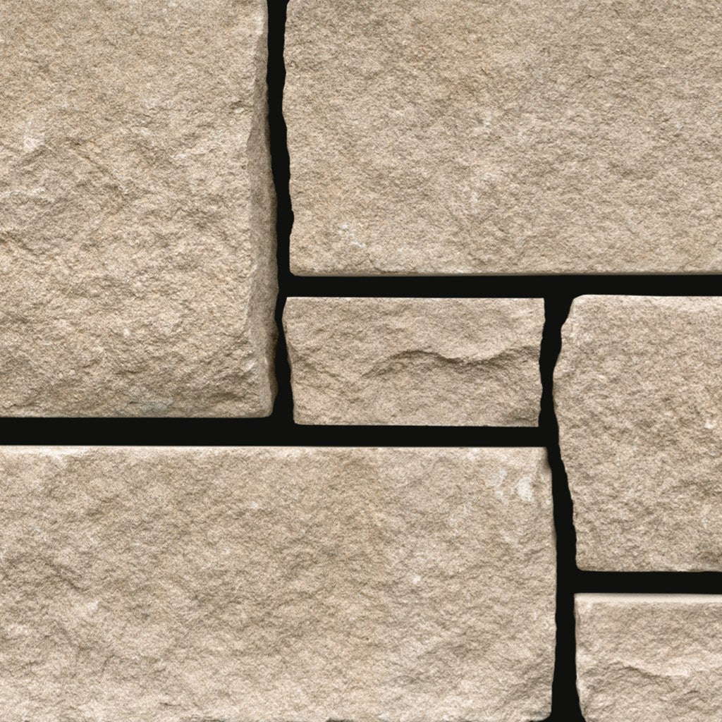 Indiana Limestone Dimensional natural limestone full bed building stone — Earthworks Indiana Buff Dimensional