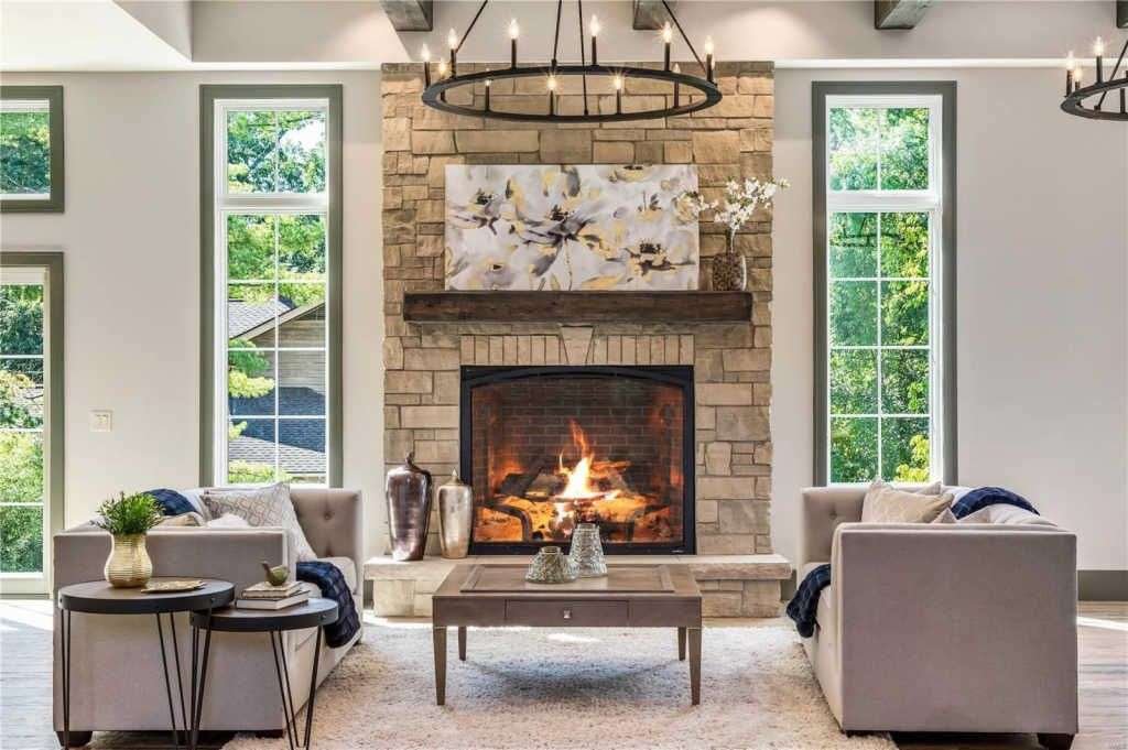 Princeton Manor Limestone Dimensional natural stone installation