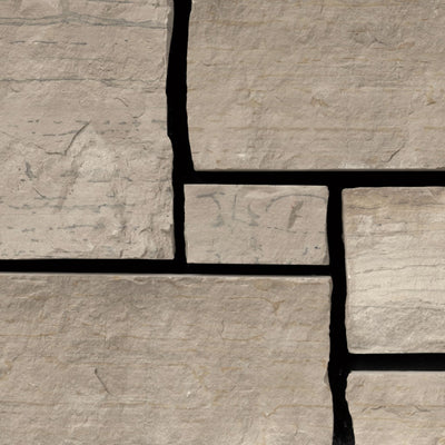 Princeton Manor Limestone Dimensional natural limestone full bed building stone — Earthworks Aux Vases Dimensional