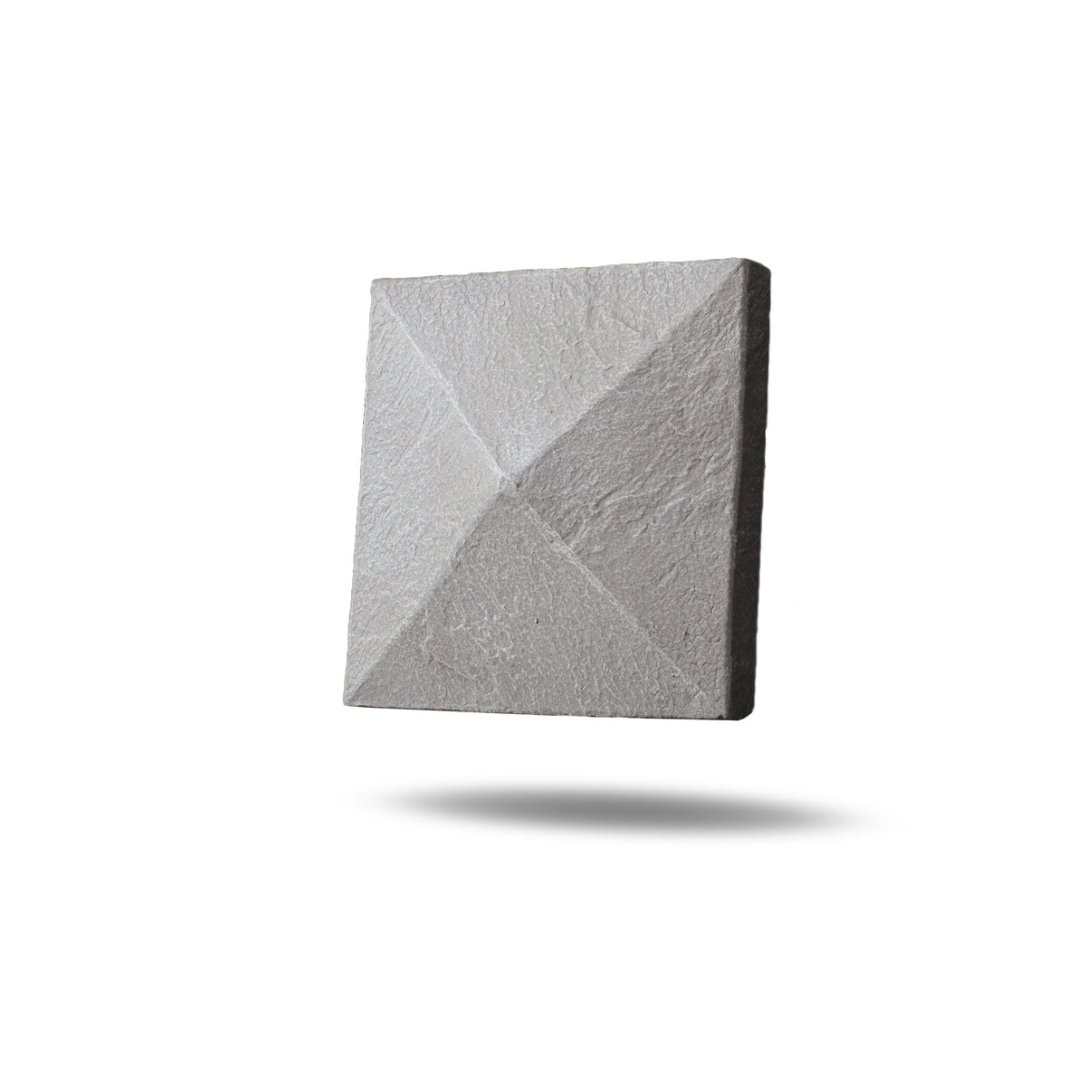 Quality Stone Pillar Cap in Grey Blend — view 18