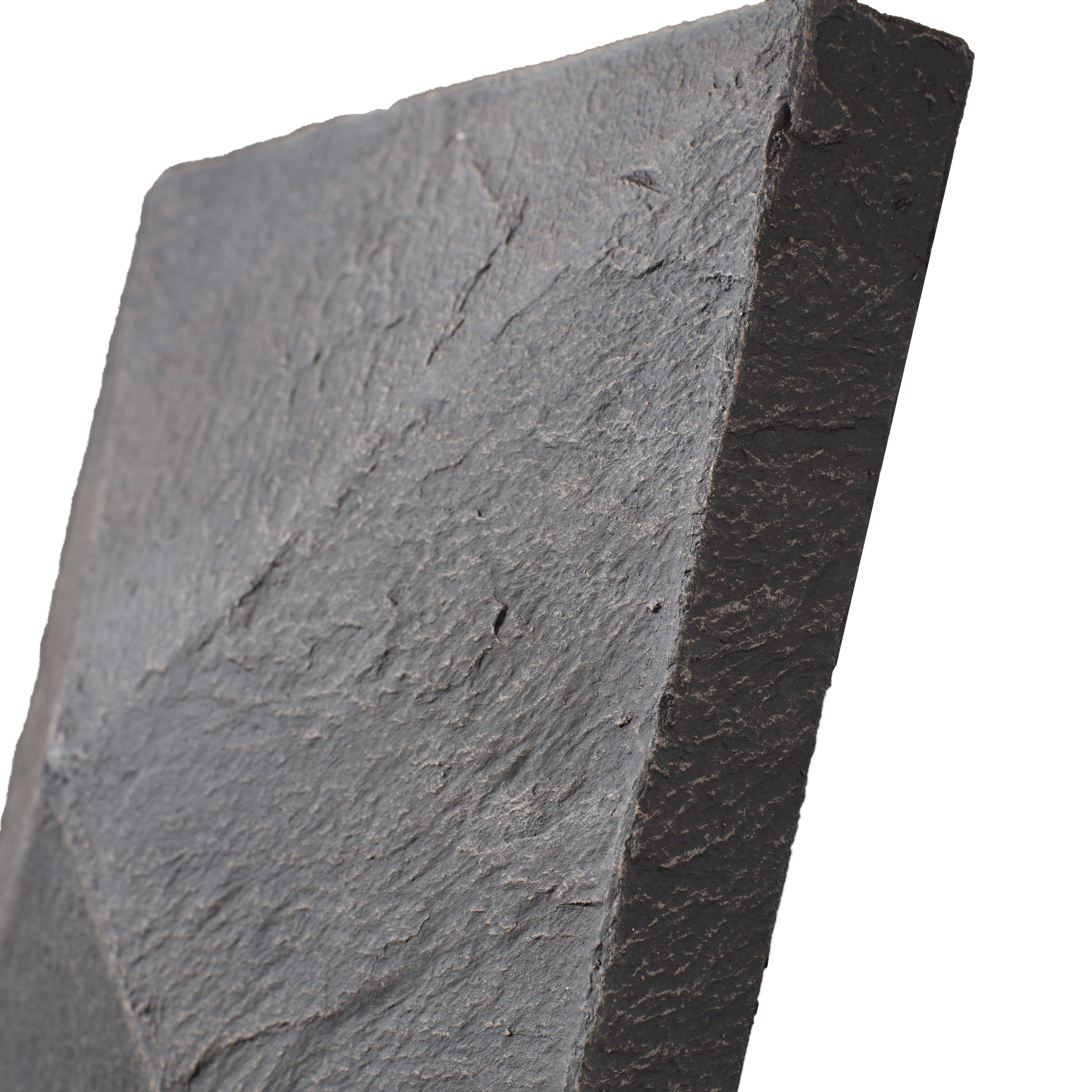 Quality Stone Pillar Cap in Black Blend — weathertight top cap for the pillar wrap