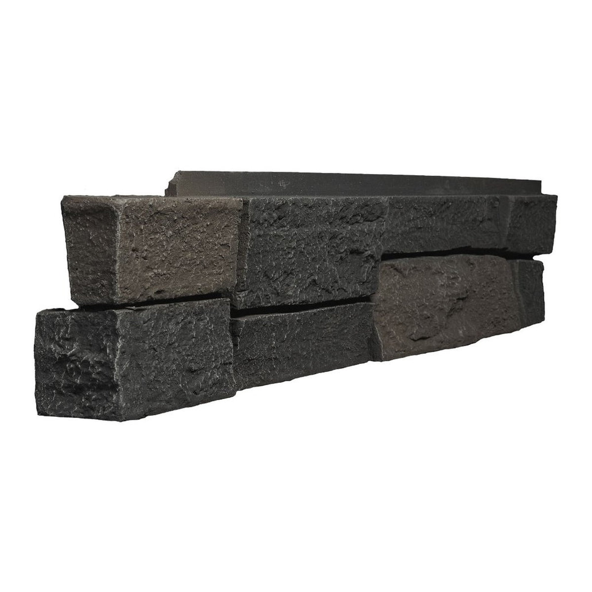 Quality Stone Ledge Stone Corner in Black Blend
