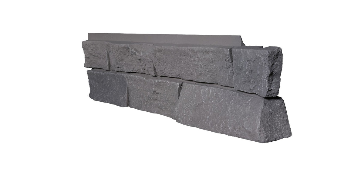 Quality Stone Ledge Stone Corner in Grey Blend — view 8
