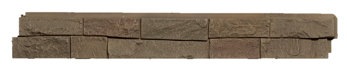 Quality Stone Ledge Stone Panel in Light Brown Blend — view 4