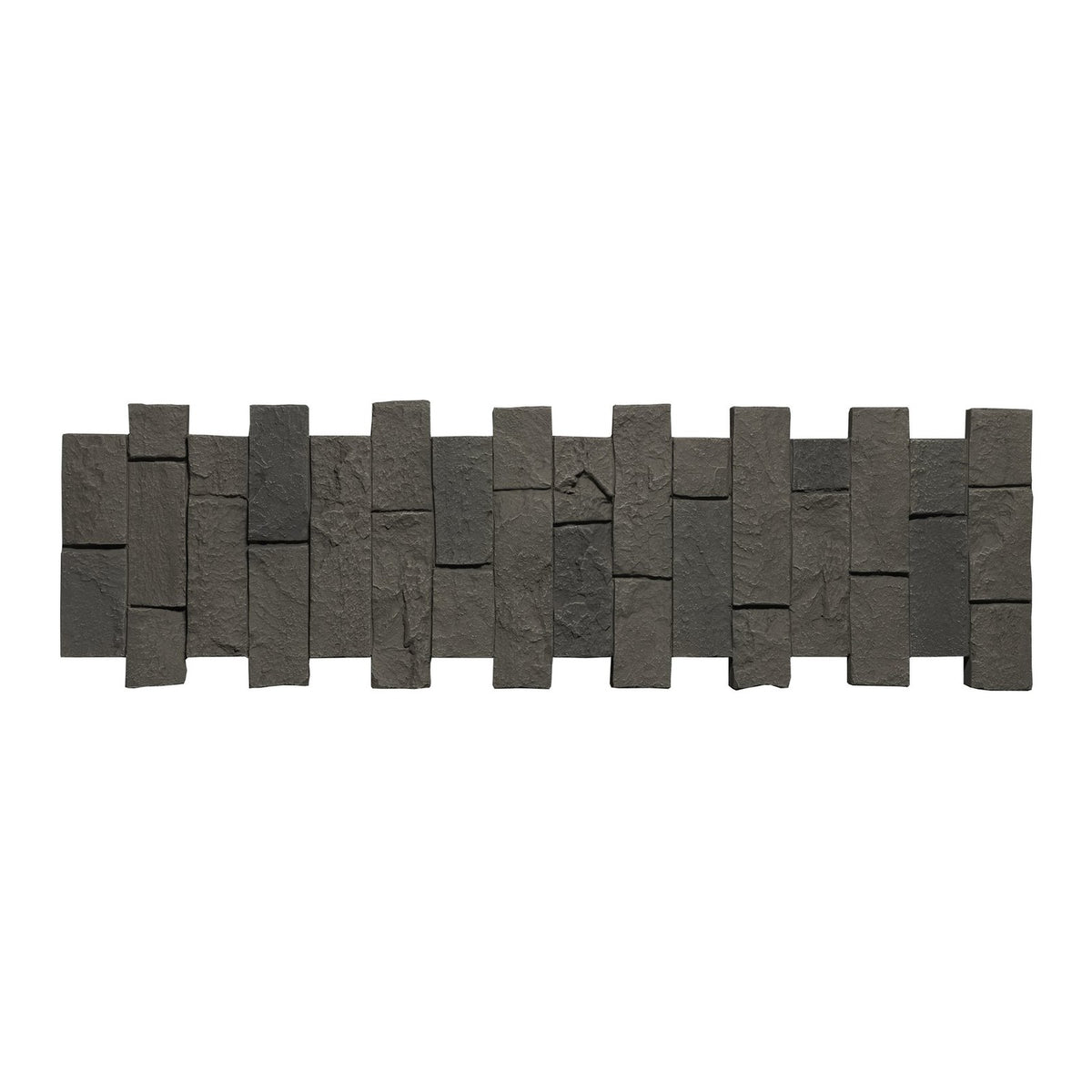 Quality Stone Ledge Stone Pillar Panel in Grey Blend