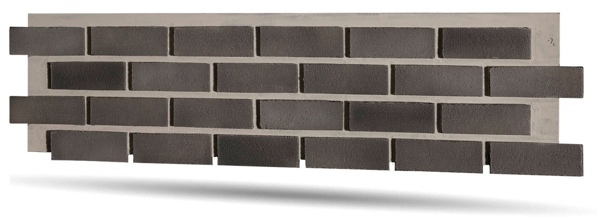 Quality Stone Modern Brick Panel in Shades of Grey — view 8