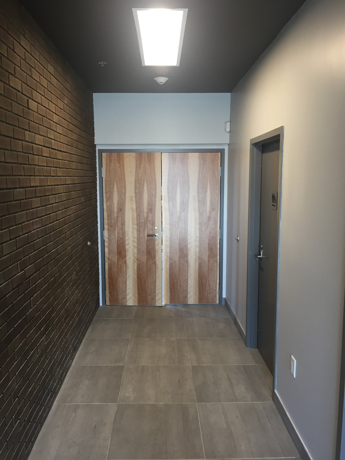 Quality Stone Modern Brick Panel in Terra Cotta — view 11