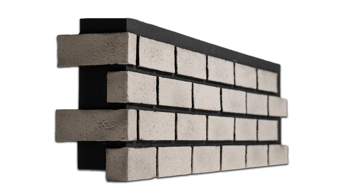 Quality Stone Modern Brick Panel in Tuxedo — view 11