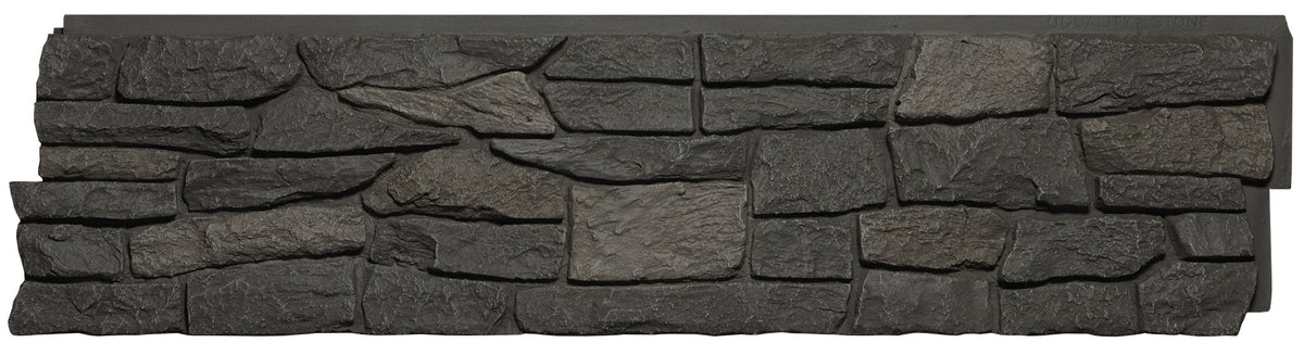 Quality Stone Ridge Stone Panel in Dark Brown Blend — view 19