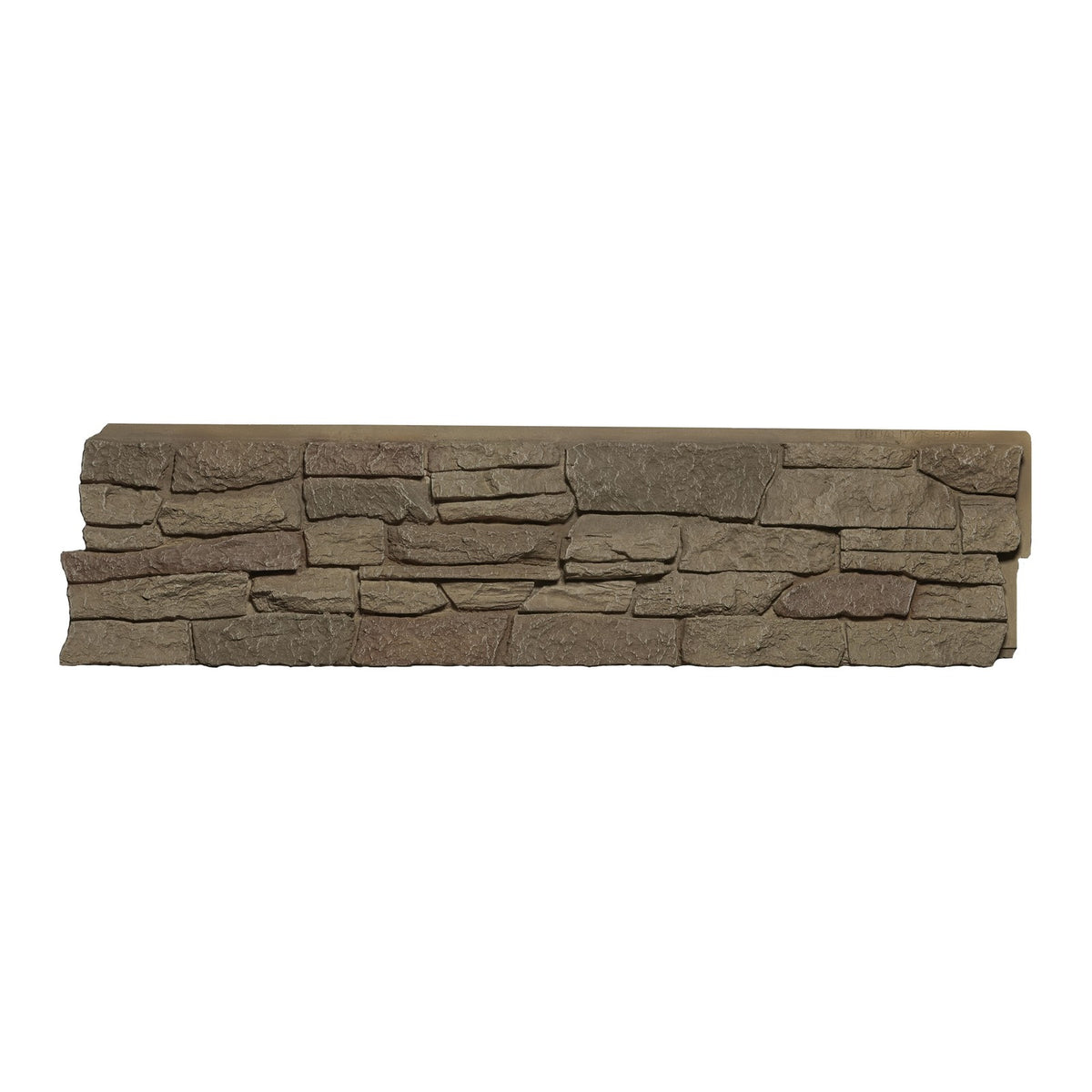 Quality Stone Ridge Stone Panel in Light Brown Blend — Sample