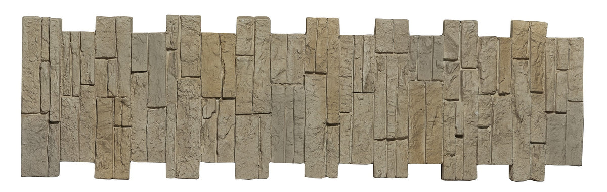 Quality Stone Stacked Stone Pillar Panel in Aspen Blend — view 6