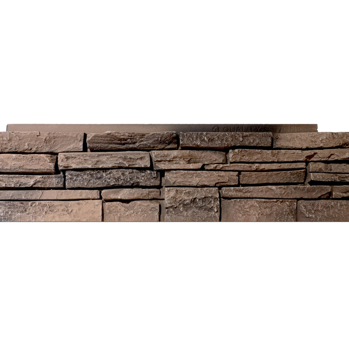 Quality Stone Stacked Stone Corner in Light Brown Blend