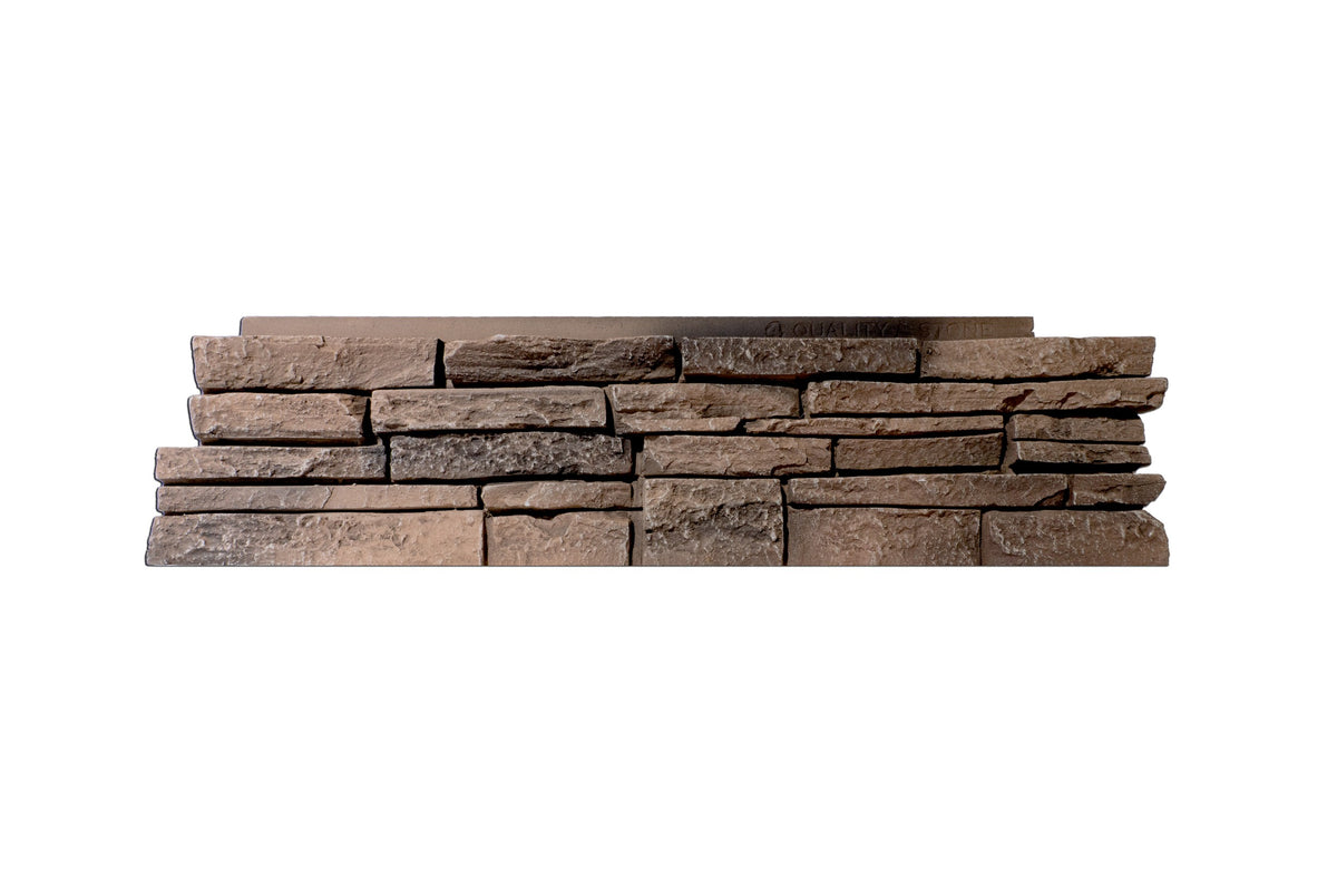 Quality Stone Stacked Stone Corner in Light Brown Blend — view 11