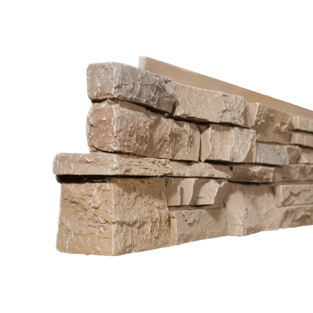Quality Stone Stacked Stone Corner in Aspen Blend