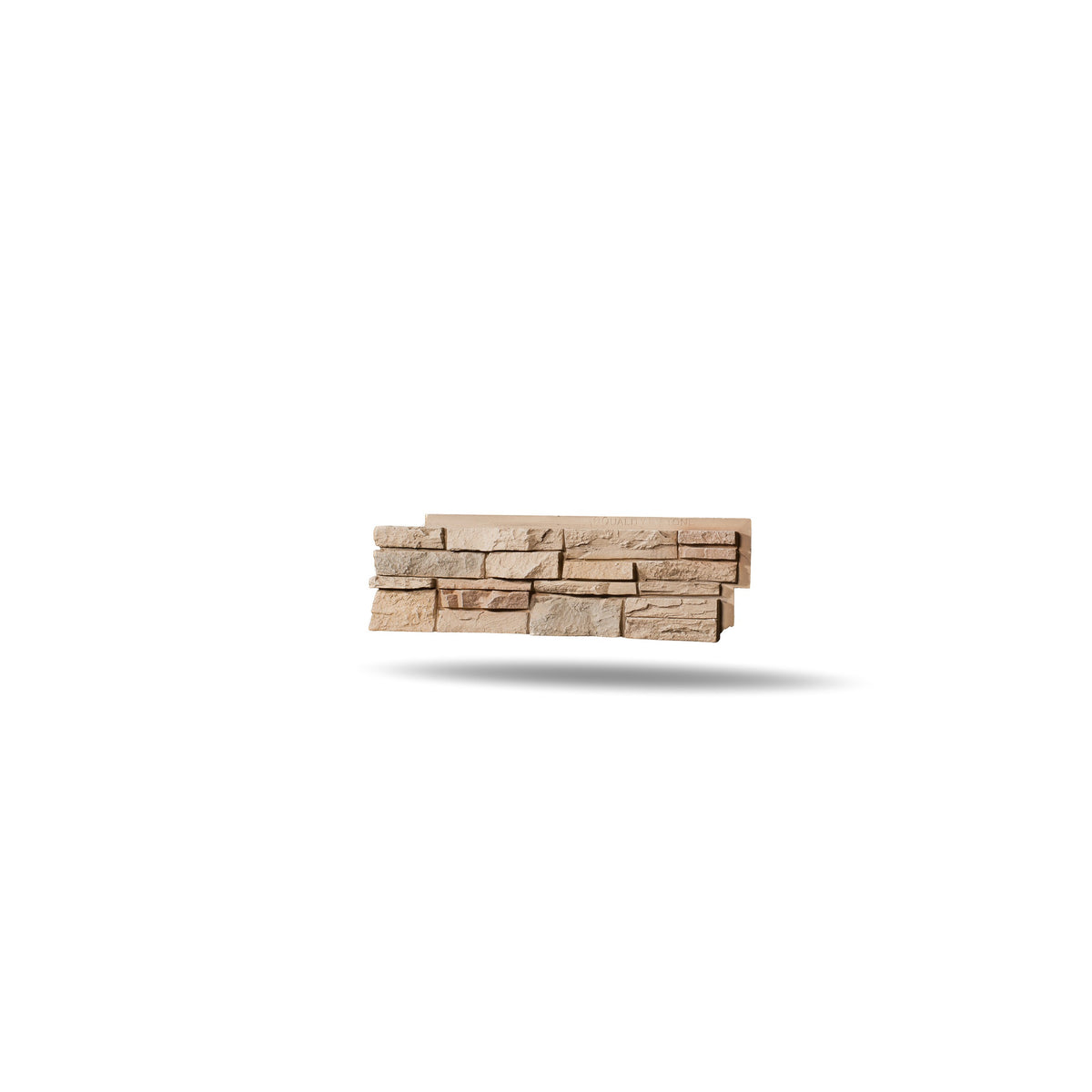 Quality Stone Stacked Stone Corner in Rustic Tan — view 3