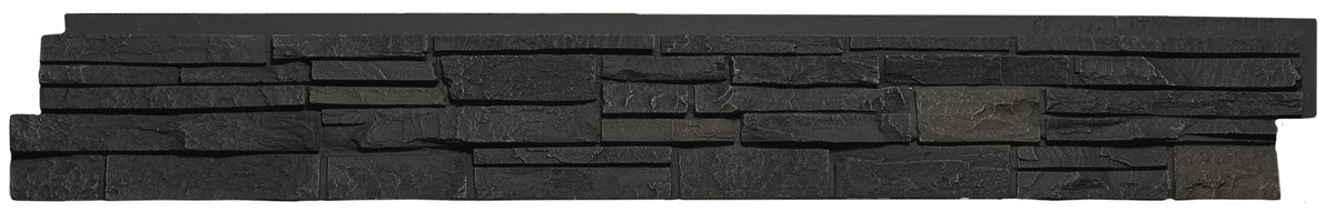 Quality Stone Stacked Stone Panel in Black Blend — view 51