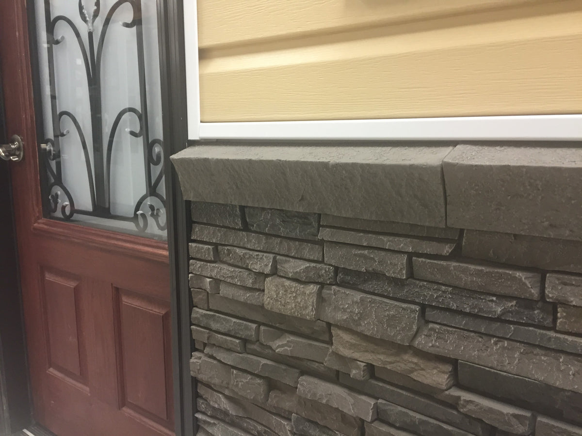 Quality Stone Stacked Stone Panel in Grey Blend — view 43