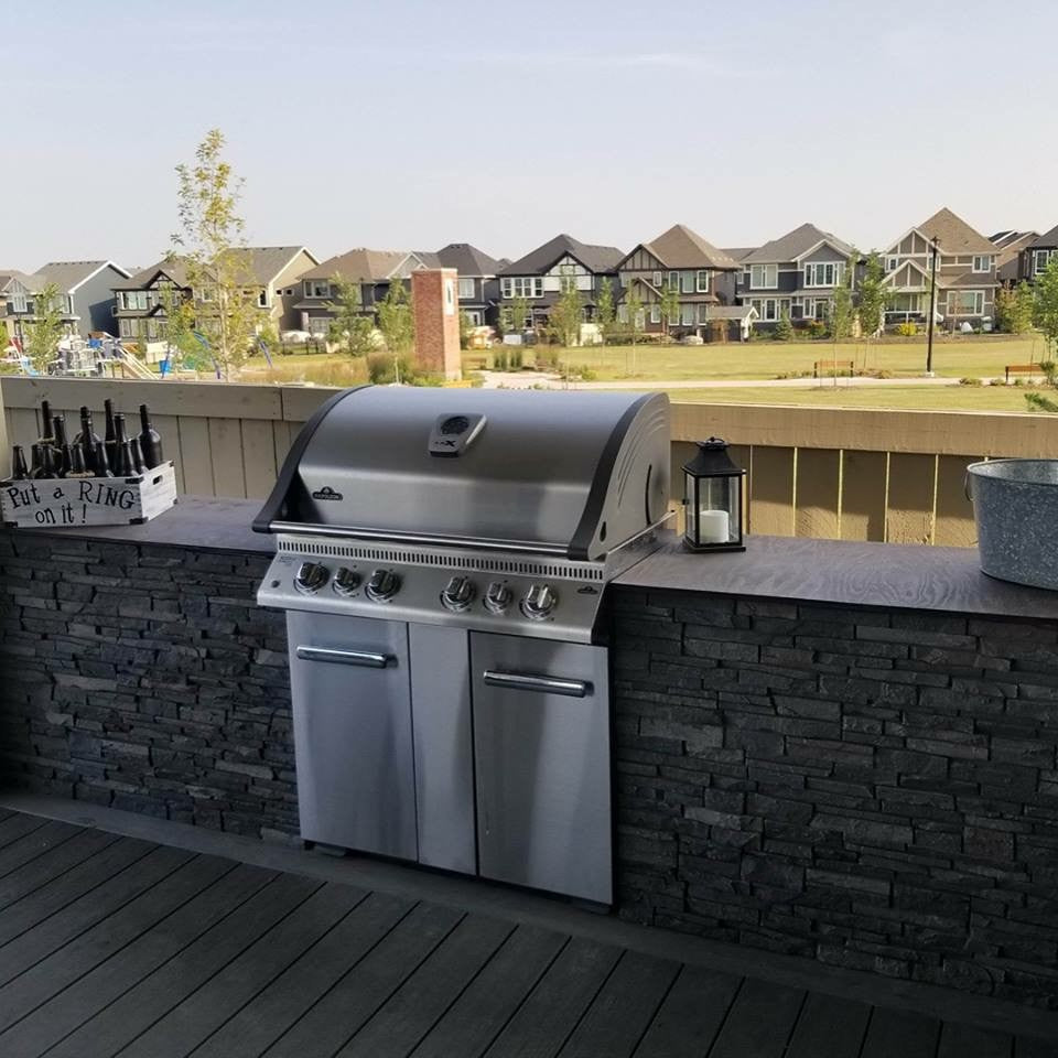 Quality Stone Stacked Stone Panel in Grey Blend — view 46