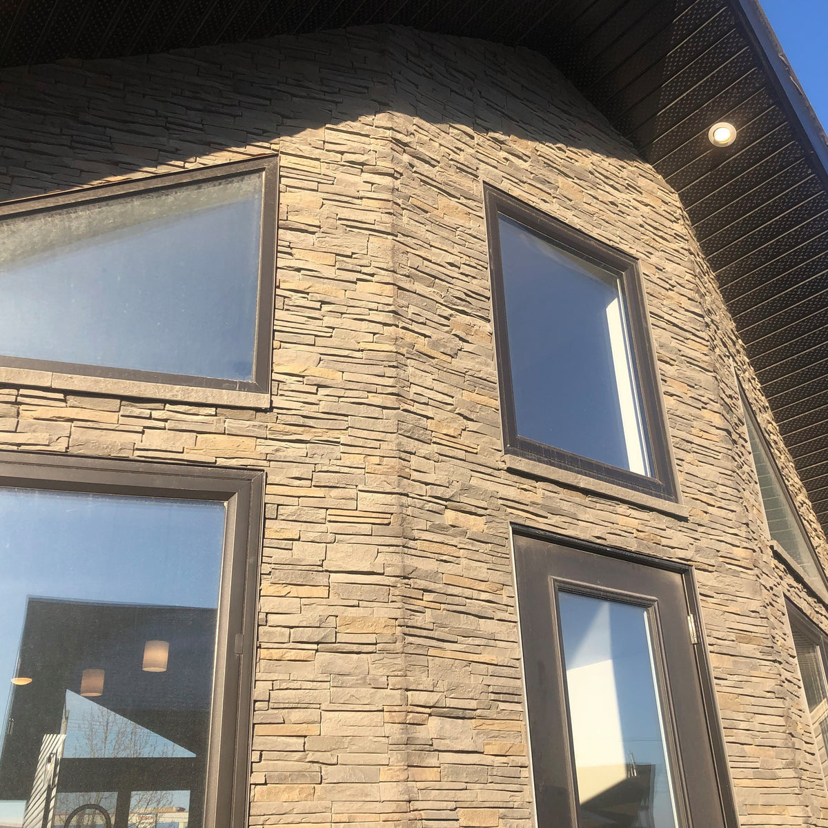 Quality Stone Stacked Stone Panel in Light Brown Blend — view 32