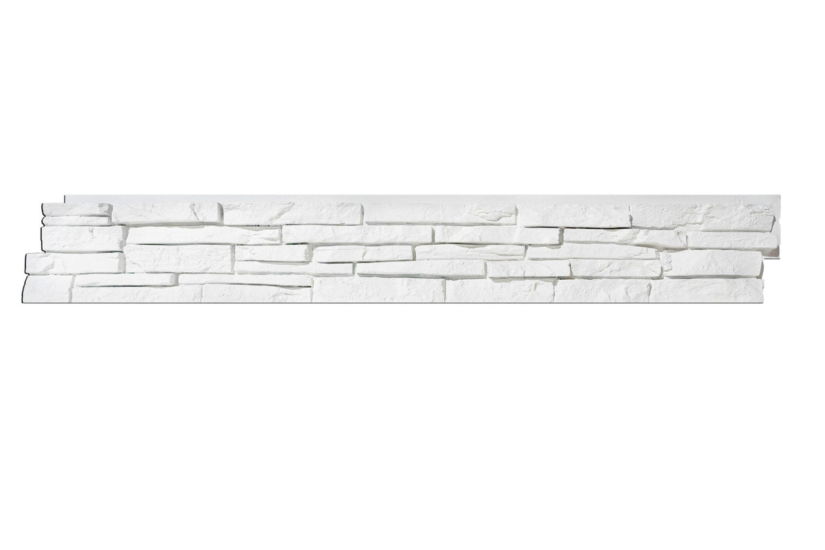 Quality Stone Stacked Stone Panel in Simply White — view 29