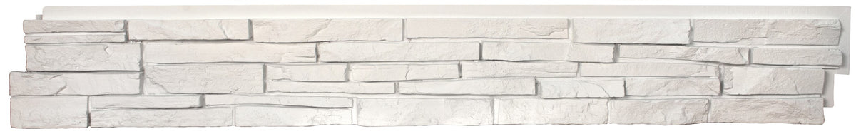 Quality Stone Stacked Stone Panel in Simply White — view 30