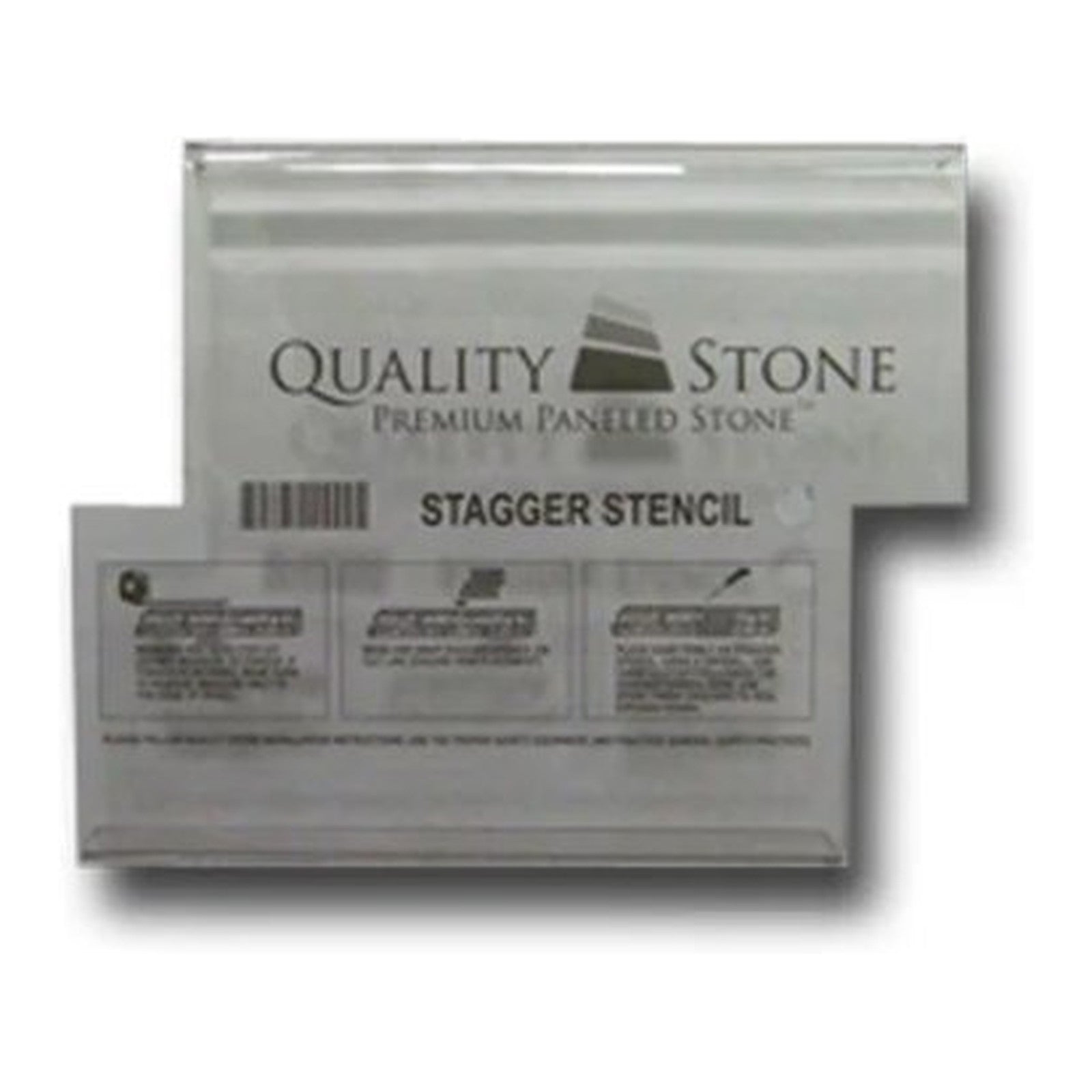 Quality Stone Stagger Stencil