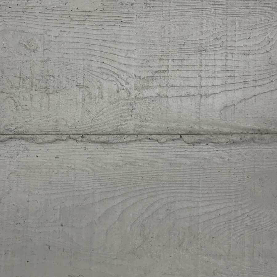 RealCast Board-Form Concrete Wall Panel in Natural Grey — fiber-reinforced concrete plank, 3.33 sq ft per piece