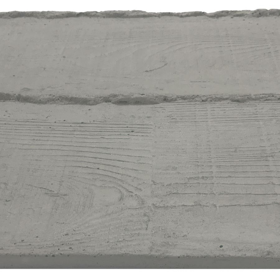 RealCast Board-Form Concrete Wall Panel in Natural Grey — fiber-reinforced concrete plank, 3.33 sq ft per piece