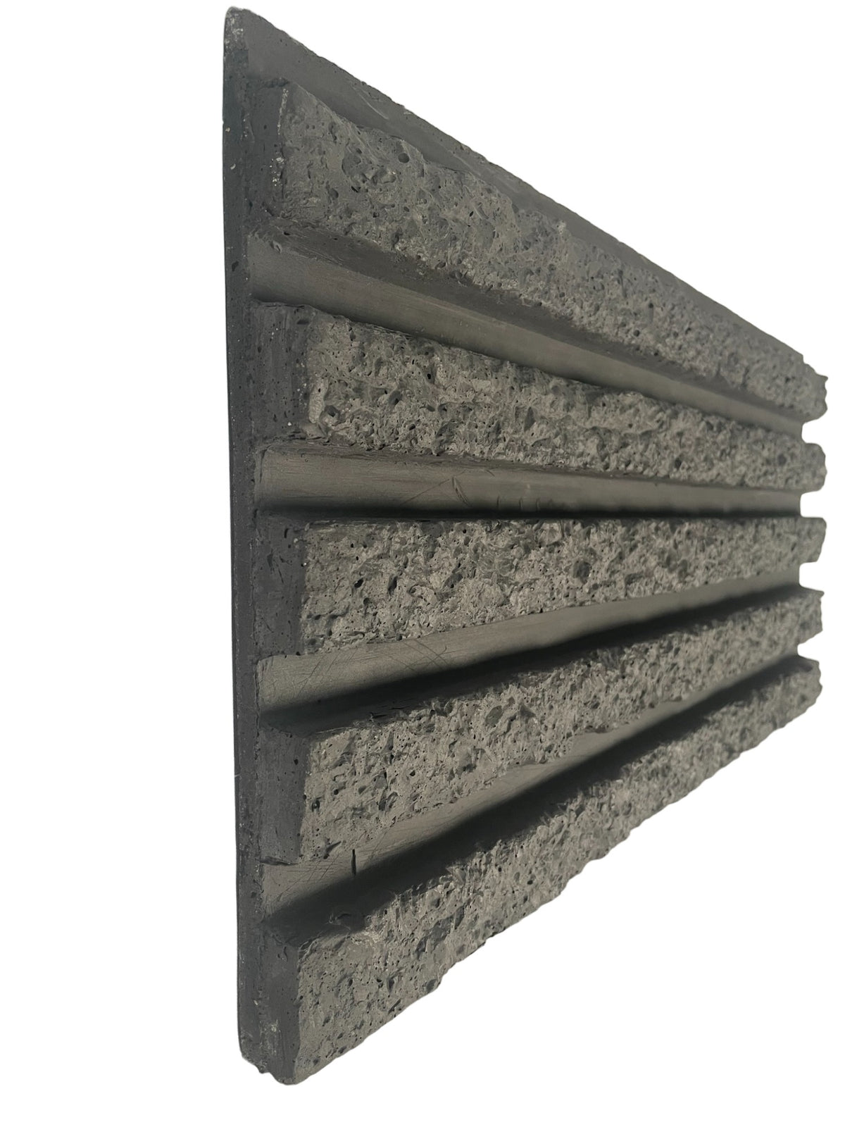 RealCast Fluted Panel in Charcoal — view 5