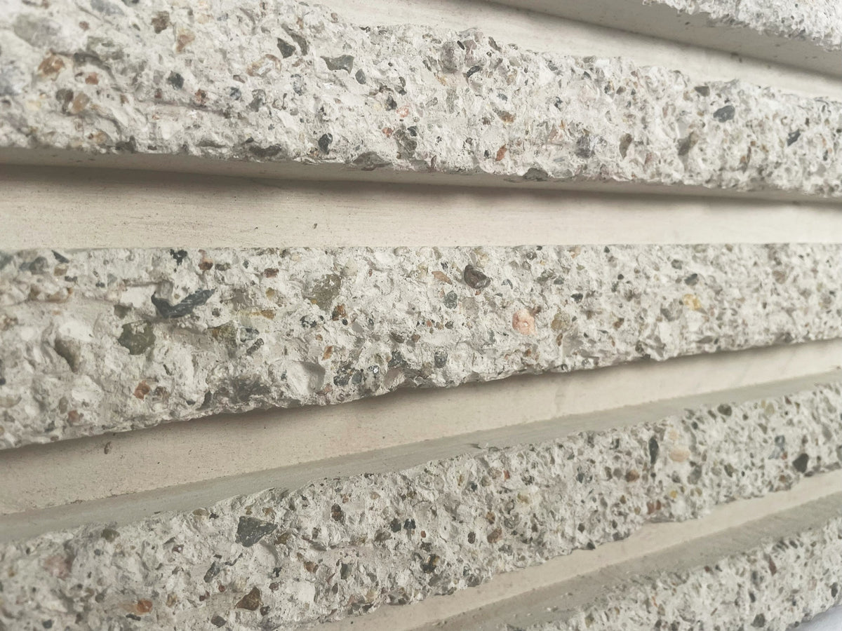 RealCast Fluted Panel in Light Grey — view 8